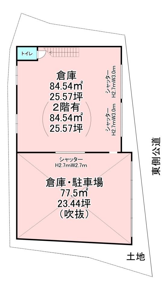 倉庫平面・配置図